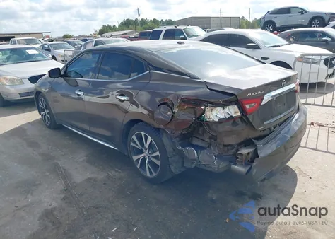 2016 Nissan Maxima 3.5 Sv z USA, uszkodzony, nr VIN 1N4AA6AP0GC416256